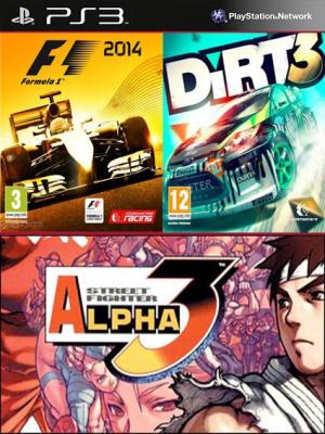 F1 2014 Mas DIRT 3 Mas STREET FIGHTER ALPHA 3 PS3